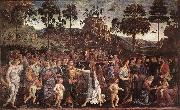 PERUGINO, Pietro Moses's Journey into Egypt a china oil painting reproduction